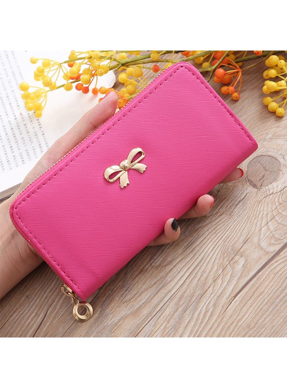 JSSH Womens Wallets Holiday PU Leather Phone Solid Summer 1 Pack Accessories