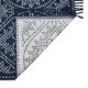 image 2 of Better Homes & Gardens Navy Jeweled Medallion Woven Outdoor Rug, 5' x 7'