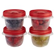Rubbermaid TakeAlongs Twist & Seal Food Storage Containers, 1.2 Cup, 8 Count