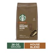 Starbucks Medium Roast Ground Coffee  House Blend  100% Arabica  1 bag (28 oz.)