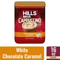 Hills Bros.® Instant Cappuccino White Chocolate Caramel Coffee Mix, 16 oz. Canister