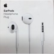 Apple Ear-Pods In-Ear Earbuds with Mic and Remote Earbud Headphones iPhone iOS, White (New Open Box)
