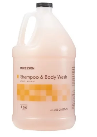 McKesson Shampoo & And Body Wash Apricot Scent 1 Gallon 53-28021-GL 1 Ct