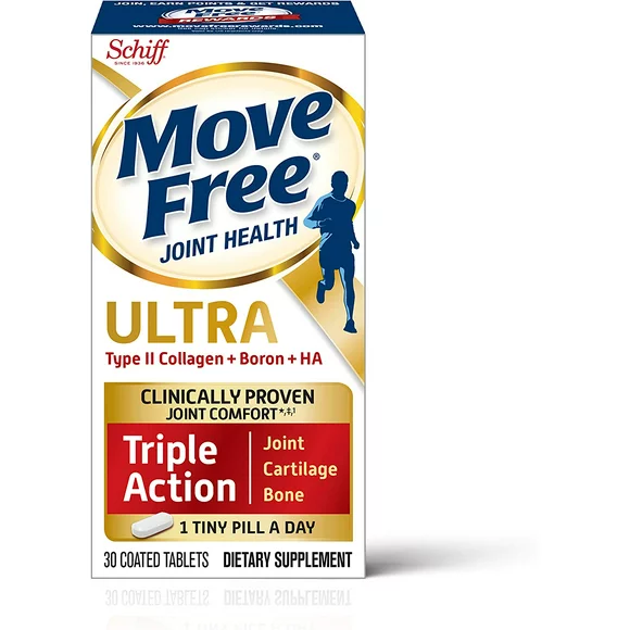 Schiff Move Free Ultra, Helps Preserve Promotes Health & Lubrication, 30 ct