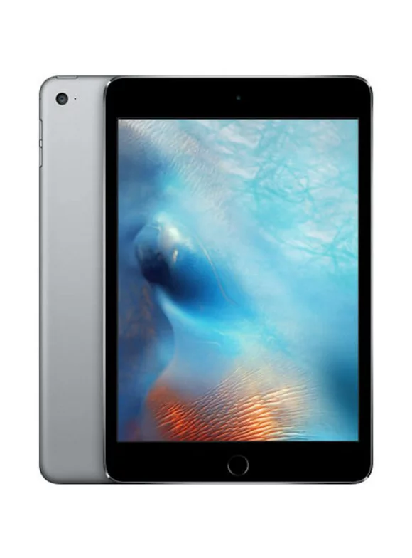 Restored Apple iPad Mini 4 128GB Space Gray (WiFi) (Refurbished)