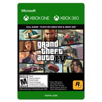 Grand Theft Auto IV, Rockstar Games, Xbox One, Xbox 360, [Digital Download], 46800