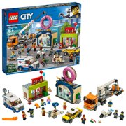 LEGO City Donut Shop Opening 60233 Store Building Kit with Toy Vehicles