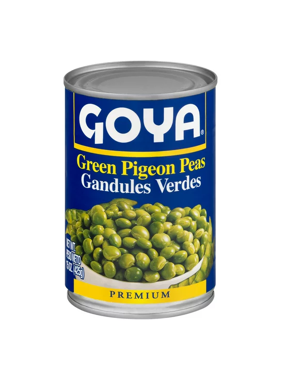 Goya Foods Green Pigeon Peas, 15 oz