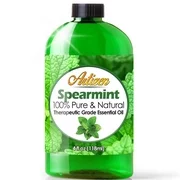 Artizen Spearmint Essential Oil (100% Pure & Natural - UNDILUTED) Therapeutic Grade - Huge 4oz Bottle - Perfect for Aromatherapy, Relaxation, Skin Therapy & More!