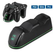 PS4 Controller Charger, EEEkit DualShock 4 PS4 Controller USB High-Speed Charging Dock, Playstation 4 Charging Station for Sony Playstation4 / PS4 / PS4 Slim / PS4 Pro Wireless Controller