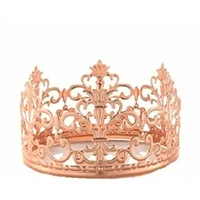 Craft and Party- Rose Gold Crown Cake Topper Queen Princess Cake Party Baby Shower Dcor