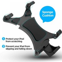 Alvage 2-in-1 Tripod Mount Universal Adjustable Cell Phone Monopod Holder Clip Adapter Clamp Stand for 7-10 Inches Tablet Computer