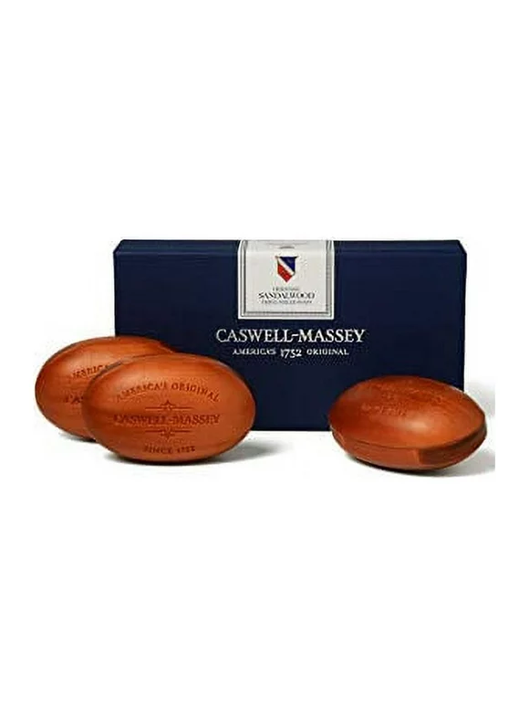 Caswell Massey - Woodgrain Soap Box  (Pack of 3)