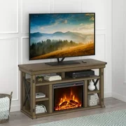 Ameriwood Home Wildwood 56'' TV Stand with Fireplace