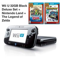 Refurbished Wii U 32GB Deluxe Console With Gamepad Nintendo Land The Legend Of Zelda: The Wind Waker