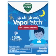 Vicks Children's VapoPatch with Lasting Soothing Vicks Vapors, 5 Ct