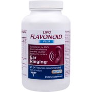 Lipo-Flavonoid Plus Ear Health Supplement for Tinnitus, 500 caplets