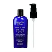 two old goats essential lotion with pump for your toughest aches & pains, 8 oz