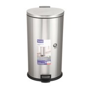 Better Homes & Gardens 7.9 gal Stainless Steel Oval Kitchen Garbage Can
