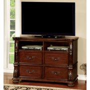 Furniture of America Walters Lane 4 Drawer Media Chest