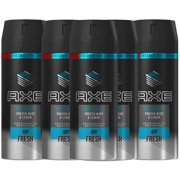 6 Pack Axe Ice Chill for Men Deodorant Body Spray, 150ml (5.07 oz)