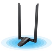 1200Mbps Dual Band Wireless Desktop USB 3.0 WiFi Adapter Antennas Networks Card