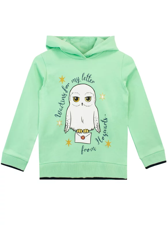 Harry Potter Girls Hedwig Hoodie Sizes 6-14