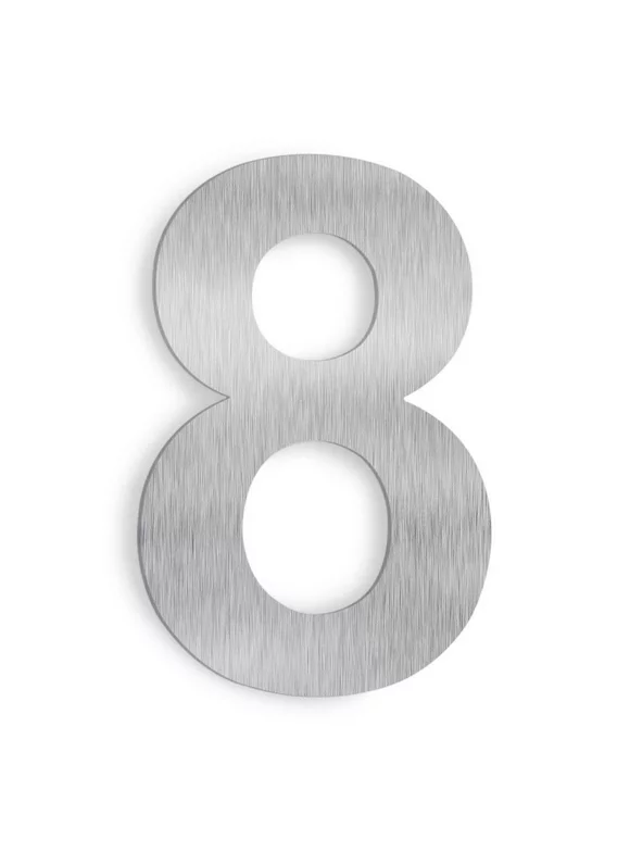 Barton 6" Floating House Letter Number Home Number Sign Apt House Hotel Condo Street Number
