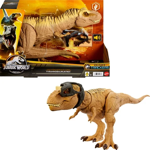 Jurassic World Tyrannosaurus T Rex Dinosaur Toy Figure with Sound