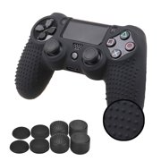 EEEkit Silicone Cover for PS4, Grip Anti-slip Protector Skin Case, Sweatproof Protect Cover with 4 Pair Thumb Grips For Sony PlayStation 4 PS4/Slim/Pro Controller