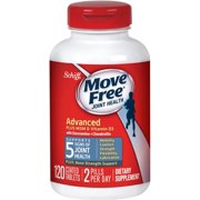 Move Free Advanced Plus MSM and Vitamin D3 Joint Health Supplement with Glucosamine and Chondroitin 120 ea