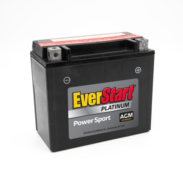 EverStart AGM PowerSport Battery, Group Size 20LBS 12 Volt, 270 CCA