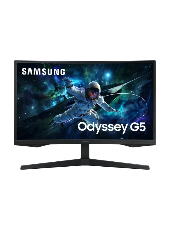 SAMSUNG 32" Odyssey G55C QHD 165Hz 1ms(MPRT) Curved Gaming Monitor - LS32CG552ENXZA