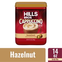 Hills Bros.® Instant Cappuccino Hazelnut Coffee Mix, 14 oz. Canister