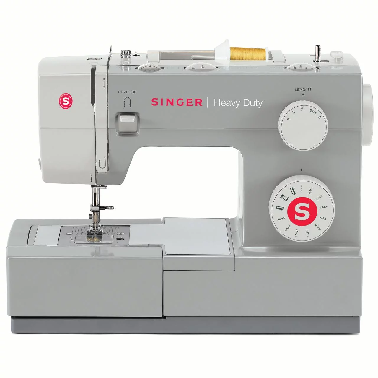 SINGER Heavy Duty 4411 Sewing Machine with 69 Stitch Applications, a Strong Motor & 4-Step Buttonhole