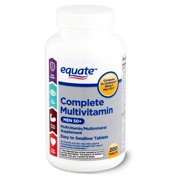 Equate Complete Multivitamin/Multimineral Supplement, Men 50+, 200 count