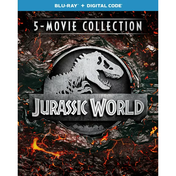 Jurassic World: 5-Movie Collection (Blu-Ray   Digital Copy)