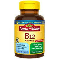 Nature Made Vitamin B12 Softgels, 1000 mcg, 310 Ct