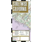 Streetwise California Map: Laminated State Road Map of California (Other)