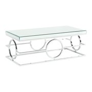 Picket House Furnishings Katie Rectangle Mirrored Coffee Table