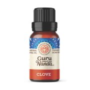 GuruNanda 100% Pure Clove Essential Oil For Aromatherapy - .5 fl. Oz.