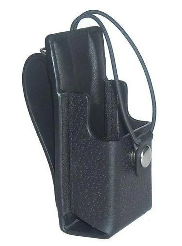 Leather Carry Case Holster for Motorola PTX700 Plus Two Way Radio