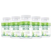 Psyllium Husk Capsules - Helps Support Regularity and Digestive Health, Improves Intestinal Health and Reduce Constipation - Soluble Fiber Supplement - 300 Capsule