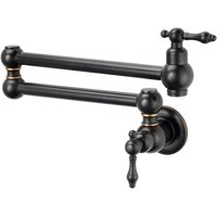 Mark One Home Goods Wall Mounted Pot Filler Faucet (Classic, Oil Rubbed Bronze)