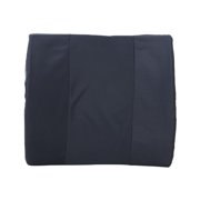 HealthSmart Lumbar Cushion, 14"H x 13"W x 3"D, Navy Blue