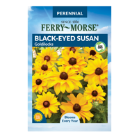 Ferry-Morse Goldilocks Black Eyed Susan Seeds - Since 1856, Non-GMO, Guaranteed Fresh, Annual Flower Gardening Seeds