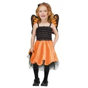 boo infant girls baby butterfly costume with wings 12-24 months