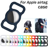 1PC For Apple Airtag Case Dog Cat Collar GPS Finder Colorful Protective Silicone Case For Apple Air Tag Tracker Case