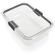 Rubbermaid Brilliance Food Storage Container, Large, 9.6 Cup, Clear1991158
