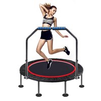 Indoor Outdoor Fitness Trampoline Rebounder for Kids Adult,Folding Nonslip 40 inch/48 inch Exercise Re-bounder Trampoline